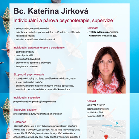 Bc. Kateřina Jirková Therapy